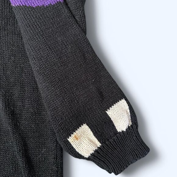 1992 IB Diffusion Geometric Cardigan - 2X - Vintage Statement Knit - Picture 6 of 6